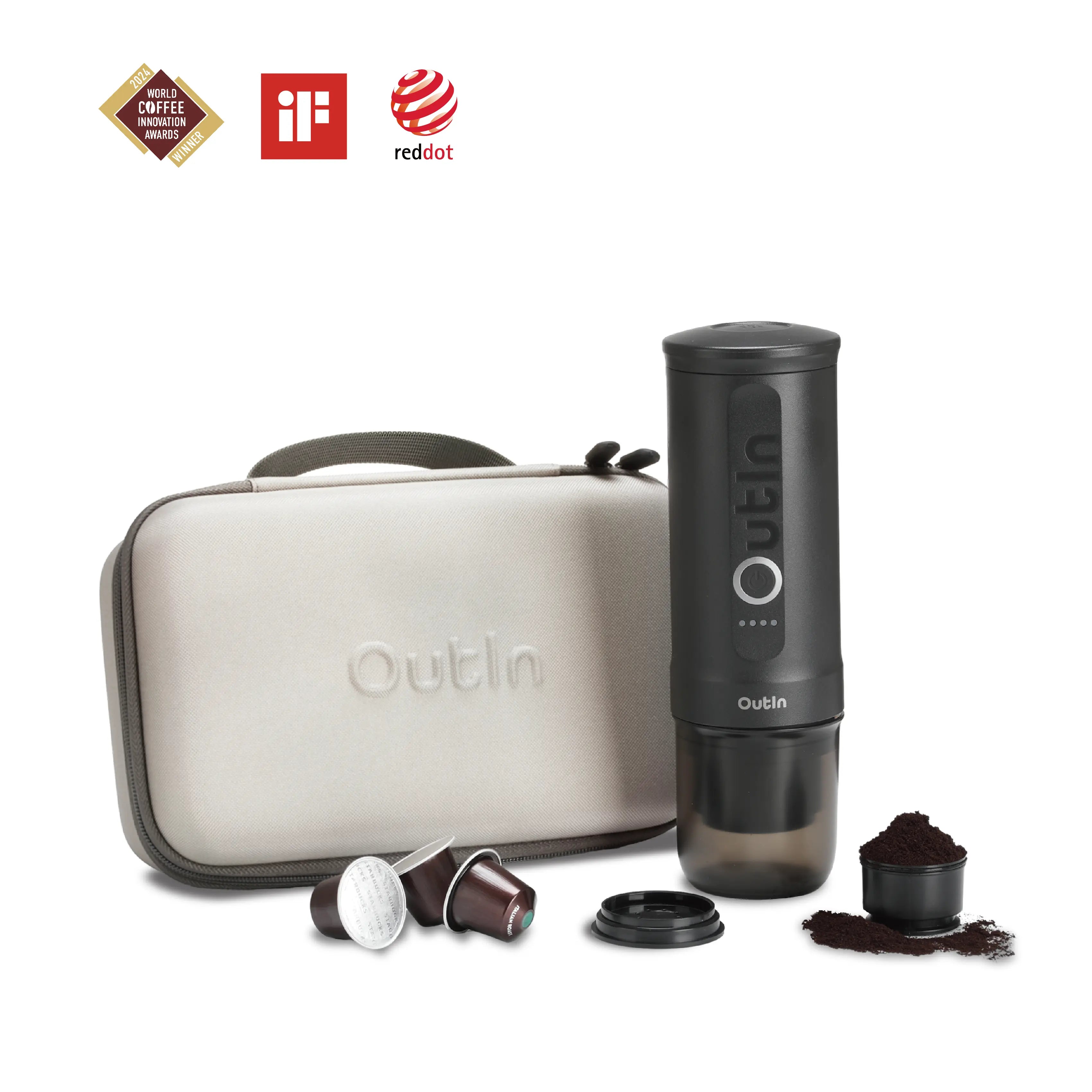 Set regalo Espresso per viaggiatori (Grigio Siderale)