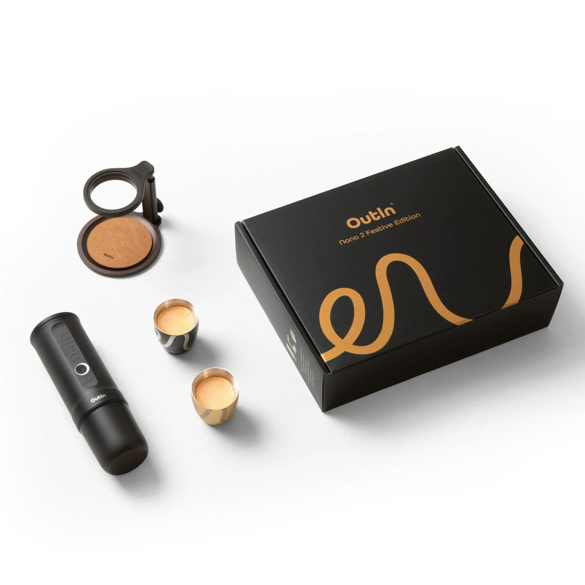 Set regalo OutIn Nano 2 | Espresso portatile