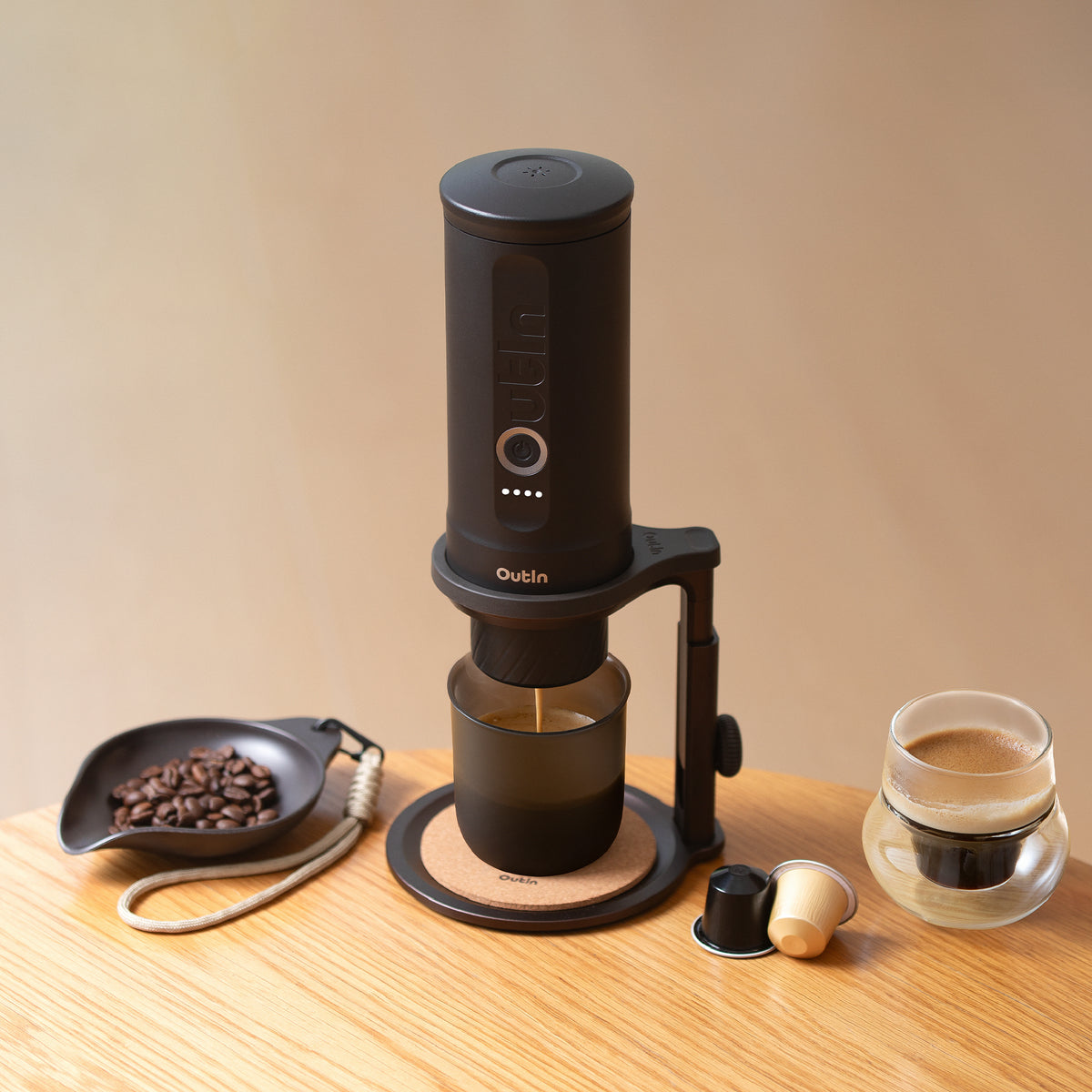 Set regalo OutIn Nano 2 | Espresso portatile