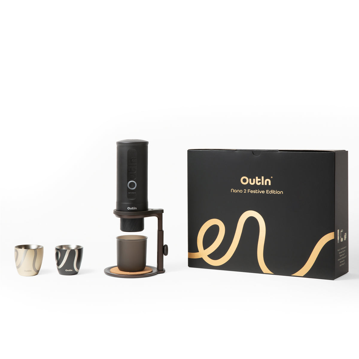 Set regalo OutIn Nano 2 | Espresso portatile